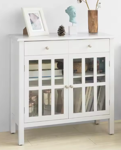 Wit Dressoir met Lade & Deuren – Keukenkast 80x80 cm MDF