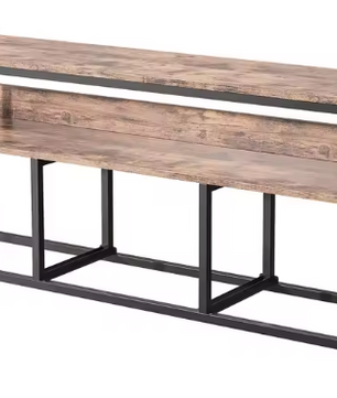 Multifunctioneel Dressoir met LED & Stoffen Lades – 137 cm Breed