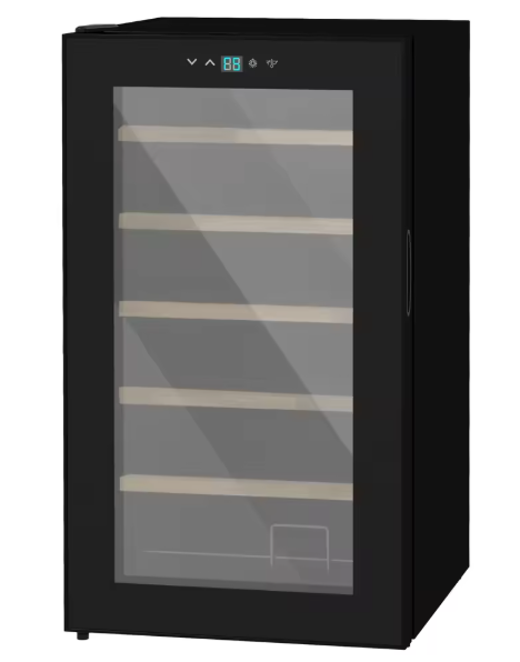 Wijnkoelkast voor 24 Flessen – Compact, Temperatuur Instelbaar, LED-Verlichting