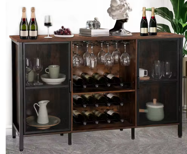 Wijnkoelkast 60 Flessen – Dubbele Zone, RVS, Stil & Compact
