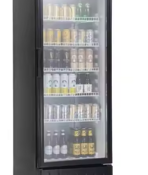 Commerciële Drankkoelkast 345L – LED, Glazen Deur & Verstelbare Planken