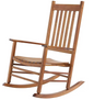 Houten Schommelstoel met Hoge Rug – Voor Binnen & Buiten, Extra Groot en Comfortabel
