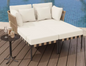 Modulaire Tuinbank Set met Tafel & Kussens - Afneembare Hoezen