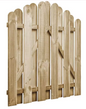 Gebogen Tuinpoort van Geïmpregneerd Grenenhout – 100 x 100 cm, Weerbestendig & Duurzaam