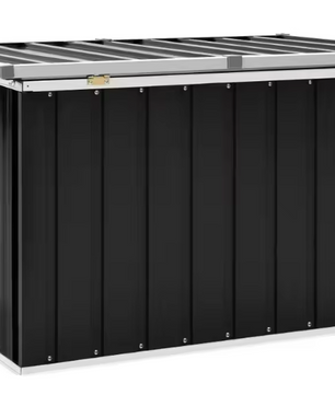 Tuin Opbergbox van Gegalvaniseerd Staal – 109x67x65 cm, Waterbestendig & Ruim
