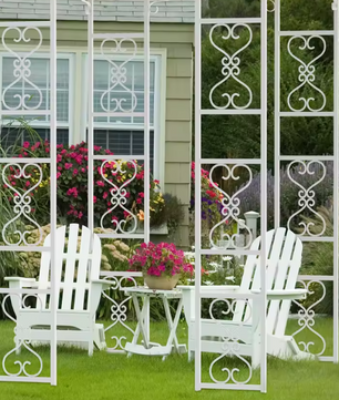 Metalen Tuinpergola met Luifel – 180×180×270 cm, Herbruikbare Bruiloftsboog met Waterdichte Overkapping