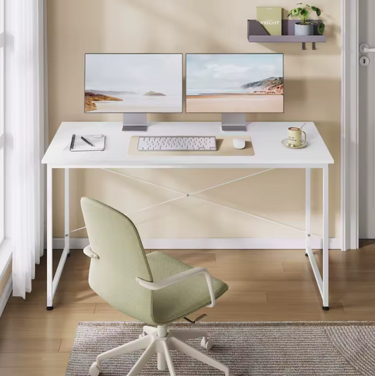 Groot Bureau met Metalen Frame – 100/120/140cm Bureautafel