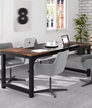 Modern Groot Computerbureau – Werkstation voor Thuis & Kantoor