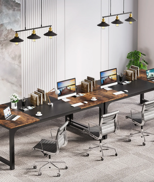 Modern Groot Computerbureau – Werkstation voor Thuis & Kantoor