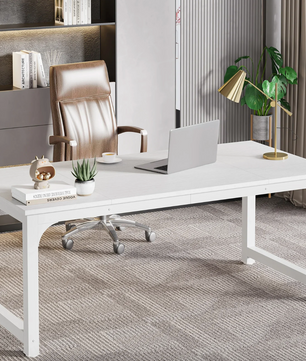 Modern Groot Computerbureau – Werkstation voor Thuis & Kantoor