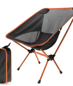 Opvouwbare Lichte Aluminium Campingstoel – Draagbare Rugleuningstoel voor Buiten en Kamperen