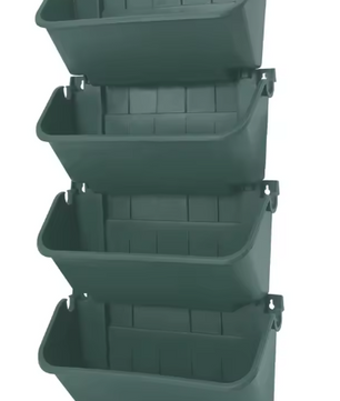 Set van 16 Verticaal Hangende Tuinplantenzakken – Wandplanter voor Kruiden, Groenten en Bloemen, Duurzaam en Ruimtebesparend