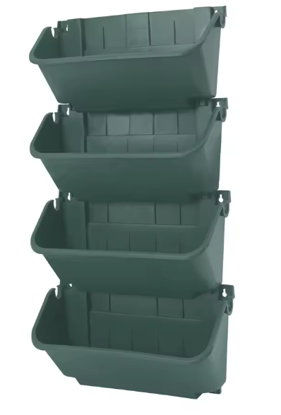 Set van 16 Verticaal Hangende Tuinplantenzakken – Wandplanter voor Kruiden, Groenten en Bloemen, Duurzaam en Ruimtebesparend