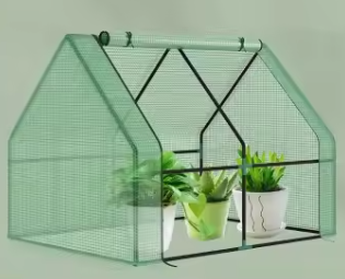 Verhoogd Tuinbed met Kasbedekking – Bescherming voor Planten, Groenten en Bloemen, 50 cm