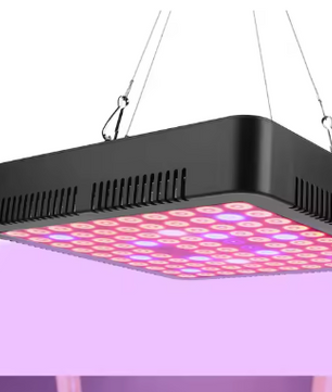 300W LED Groeilamp – Volledig Spectrum LED Lamp met 100 LED Chips, Dimbaar, Lange Levensduur, Efficiënt voor Planten in Alle Stadia van Groei