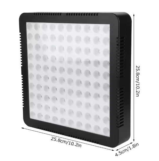 300W LED Groeilamp – Volledig Spectrum LED Lamp met 100 LED Chips, Dimbaar, Lange Levensduur, Efficiënt voor Planten in Alle Stadia van Groei