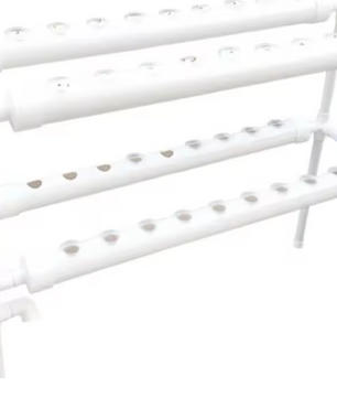 Hydrocultuur Kweekset – 36/72 Plantgaten, Automatisch Irrigatiesysteem, PVC Groente- en Bloemen Kweekset voor Binnen en Buiten
