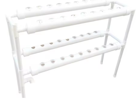 Hydrocultuur Kweekset – 36/72 Plantgaten, Automatisch Irrigatiesysteem, PVC Groente- en Bloemen Kweekset voor Binnen en Buiten