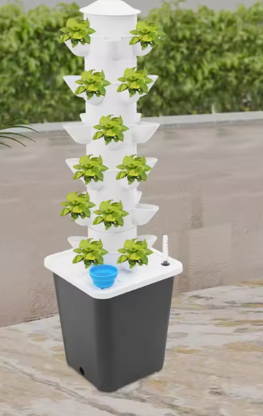 Hydrocultuur Kweekset met 30 Gaten en 6 Niveaus – Grondloze Groeioplossing voor Planten, Groenten en Kruiden