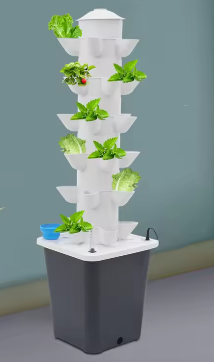 Hydrocultuur Kweekset met 30 Gaten en 6 Niveaus – Grondloze Groeioplossing voor Planten, Groenten en Kruiden