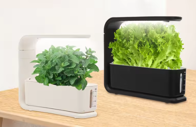 15W Hydrocultuur Kweekset met Grow Light – Verticaal Indoor Plantensysteem voor Kruid- en Groente Teelt