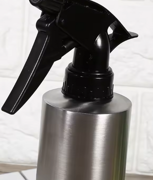 Roestvrijstalen Multifunctionele Gieter met Pompdruk – 900 ml Langmond Gieter voor Kamerplanten en Tuinen