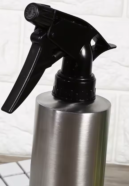 Roestvrijstalen Multifunctionele Gieter met Pompdruk – 900 ml Langmond Gieter voor Kamerplanten en Tuinen