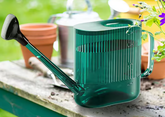 1800 ml Tuingieter met Sprinklerkop – Draagbare Gieter met Lange Uitloop voor Binnen- en Buitenplanten