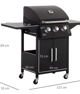 Houtskoolgrill met 2 Roosters – Opvouwbare BBQ Grill voor Buiten, Camping en Picknick