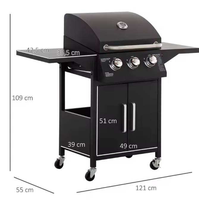 Houtskoolgrill met 2 Roosters – Opvouwbare BBQ Grill voor Buiten, Camping en Picknick