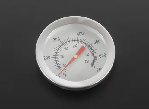 Houtskoolgrill voor Buiten – Barbecue met Thermometer, Wielen en Opvouwbare Tafel