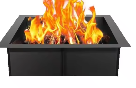 Vuurplaatsring Met Vonkbescherming – Tuinhard Tuin- en Kampvuurplaats voor Barbecue en Verwarming