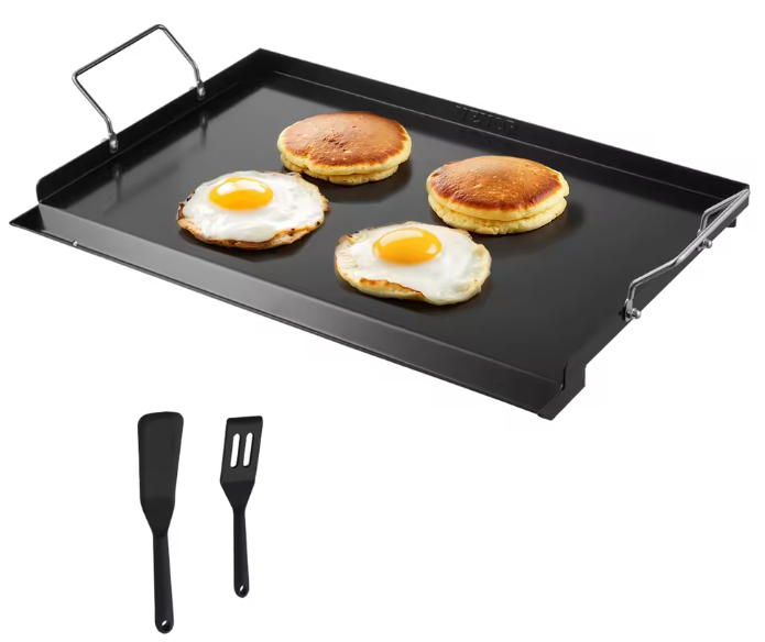 Koolstofstalen Grillplaat – Universele Platte Bakplaat voor Gasgrill & BBQ