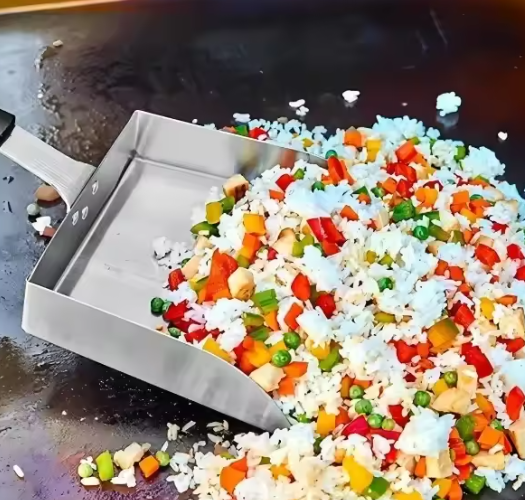 RVS BBQ- & Bakplaatspatel – Duurzaam, Hittebestendig & Multifunctioneel
