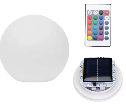 LED Solar Tuinbol – Afstandsbediening, IP65 Waterdicht, Decoratieve Buitenverlichting