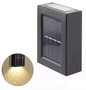 Solar LED Up & Down Wandlamp voor Buiten – Waterdicht, Op Zonne-energie, Decoratieve Tuinverlichting
