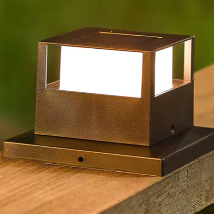Solar LED Kolomlamp – IP54 Waterdicht, Op Zonne-energie, Voor Tuin, Hek, Poort & Terrasdecoratie