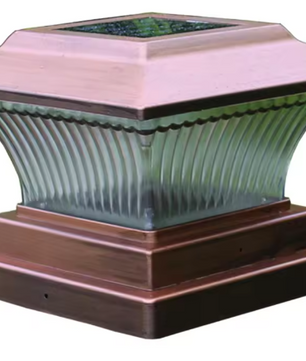 LED Zuillamp op Zonne-energie – Waterdicht Tuinheklicht, Decoratieve Buitenverlichting voor Tuin en Oprit