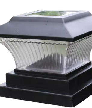 LED Zuillamp op Zonne-energie – Waterdicht Tuinheklicht, Decoratieve Buitenverlichting voor Tuin en Oprit