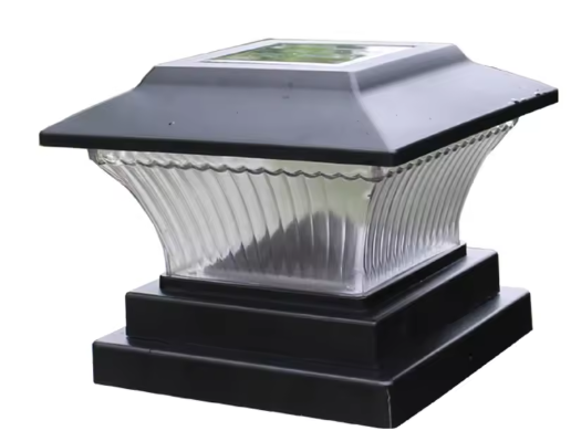 LED Zuillamp op Zonne-energie – Waterdicht Tuinheklicht, Decoratieve Buitenverlichting voor Tuin en Oprit