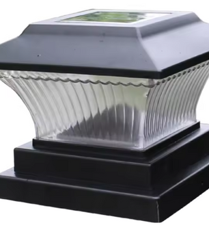LED Zuillamp op Zonne-energie – Waterdicht Tuinheklicht, Decoratieve Buitenverlichting voor Tuin en Oprit