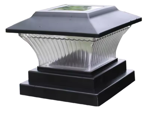 LED Zuillamp op Zonne-energie – Waterdicht Tuinheklicht, Decoratieve Buitenverlichting voor Tuin en Oprit