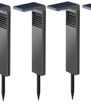 Set van 4/6/8/10/12 Zonne-Tuinlampen – IP64 Waterdichte LED Padverlichting in Warm Wit