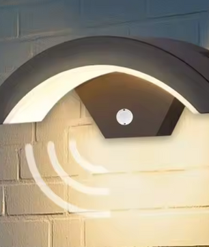 Buiten Wandlamp met Bewegingssensor – 24W Warm Wit Licht, IP65 Waterdicht