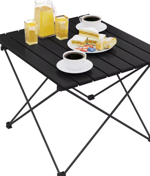 Opvouwbare Aluminium Campingtafel – Lichtgewicht, Draagbaar & Inclusief Draagtas