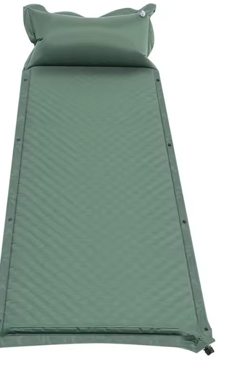 Zelfopblazende Camping Slaapmat – Inclusief Opbergtas, Comfortabel voor Binnen & Buiten