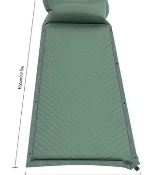 Zelfopblazende Camping Slaapmat – Inclusief Opbergtas, Comfortabel voor Binnen & Buiten