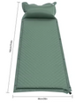 Zelfopblazende Camping Slaapmat – Inclusief Opbergtas, Comfortabel voor Binnen & Buiten