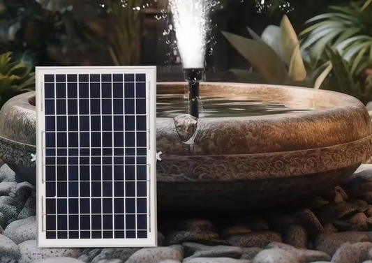 Zonne-energie Waterpomp Fontein – Klassiek Vogelbad & Tuindecoratie met Hoogwaardige Solar Technologie