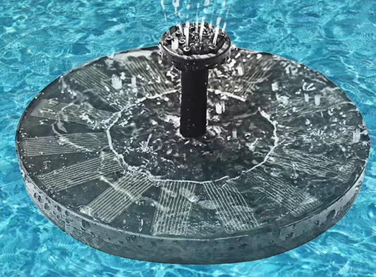 ChatGPT said: Zonne-energie Drijvende Fonteinpomp – 1W, 6 Mondstukken, 35-50 cm Spuithoogte, voor Vogelbad, Vijver & Tuin